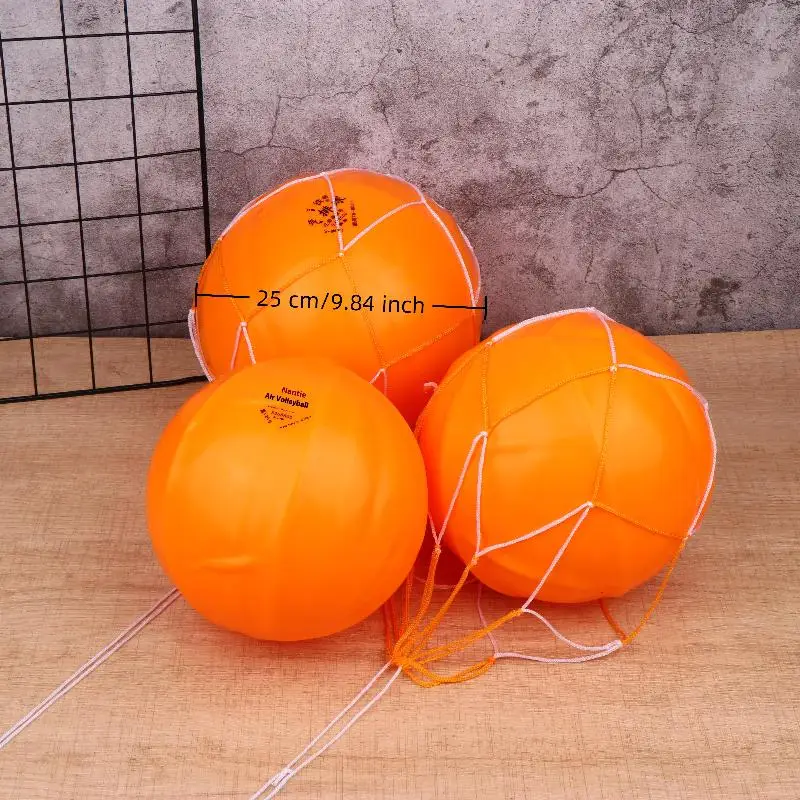 Pallavolo gonfiabile in gomma resistente per riunioni di famiglia Feste in spiaggia Giochi interni ed esterni ed eventi sportivi