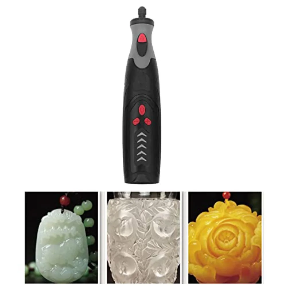 

Electric Polishing Machine with Portable Design LED Light and 5 Speed Settings for Various Grinding and Carving Uses