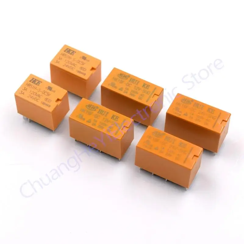 5PCS Coil Dpdt 8 Pi…