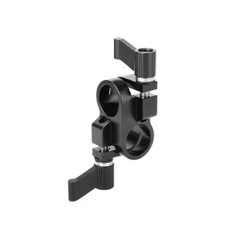 SZRIG 15mm 導軌夾 90 度導軌鑽孔轉接器,適用於單眼相機肩扛式攝影棚相機配件 6 最佳銷售 15毫米桿夾 - №1