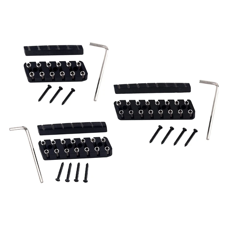 

Guitar String Locking Nut 6-String 7-String 8-String Headless Piano Pillow Set X5QF