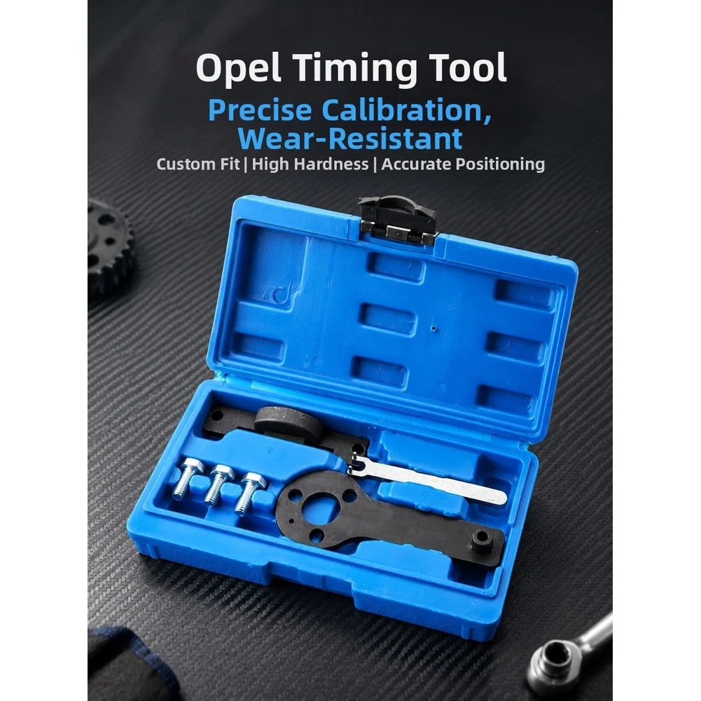 8V Engine Camshaft Timing Tool Kit for Opel 1.2L 1.4L For vvt Engines High Carbon Steel Precision Alignment Set
