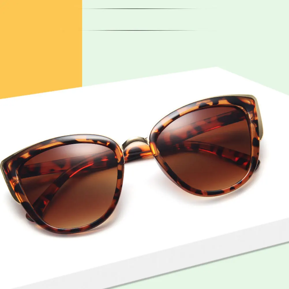 

3Pcs Cat Eye Sunglasses Vintage Plastic Fashion Eyewear Durable Outdoor Sun Glasses Beach Accessories for Women Stylish