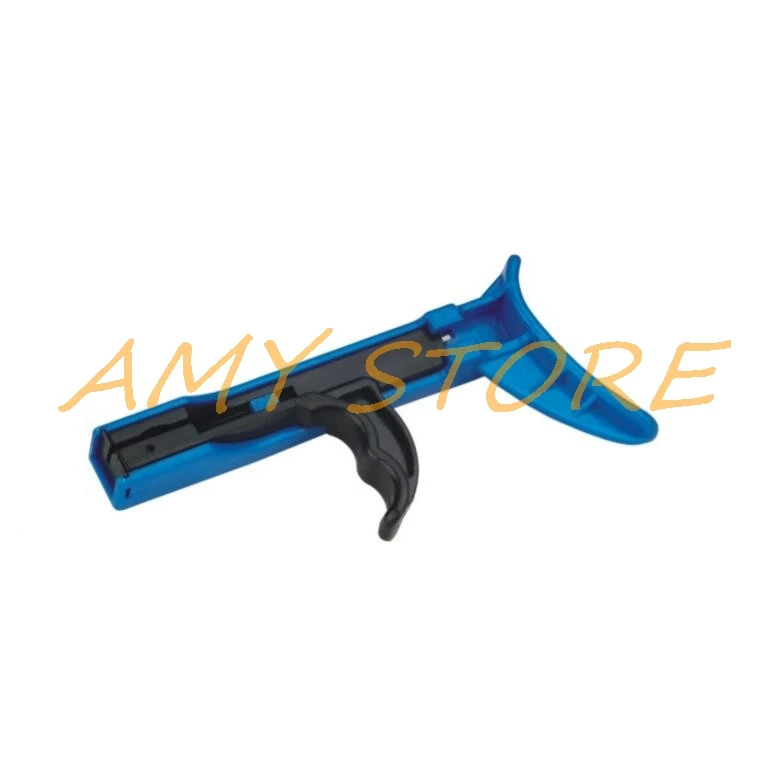 TG-100 케이블 타이 고정 건, 나일론 케이블 타이 랩용 수동 플라스틱, 너비: 2.4-4.8mm, 지퍼 장력 도구