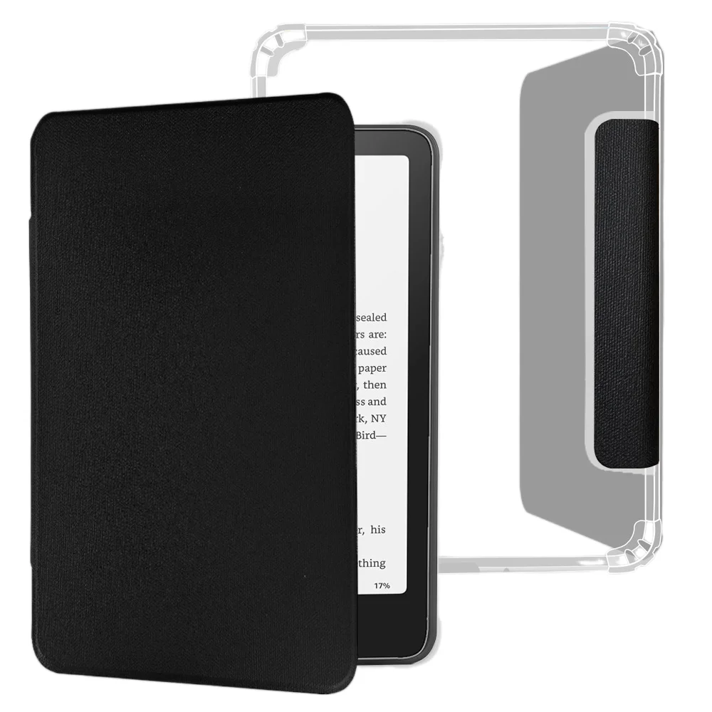 

Смарт-чехол Auto Wake/Sleep, противоударный мягкий защитный чехол для Kindle Paperwhite 12-го поколения, 7 дюймов, 2024 Colorsoft