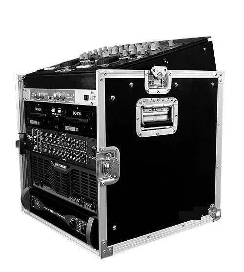 

Mixer power amplifier chassis-10U three-door non-shockproof combination chassis, rear opening small door, custom aviation chassi