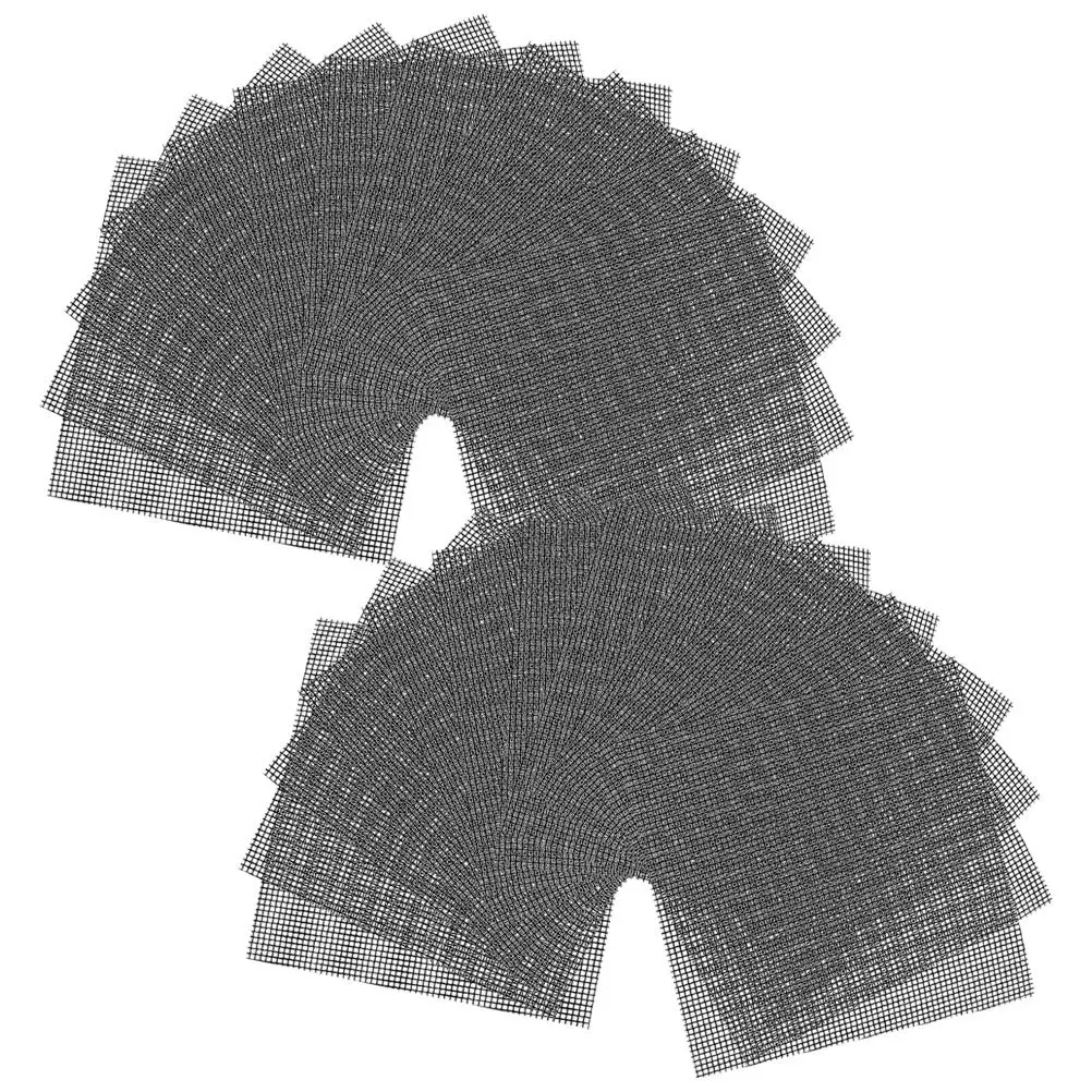 50Pcs Flower Pot Hole Mesh Pad High Density Breathable Bottom Grid Mat for Planter Bonsai Drainage Garden Mesh Pad