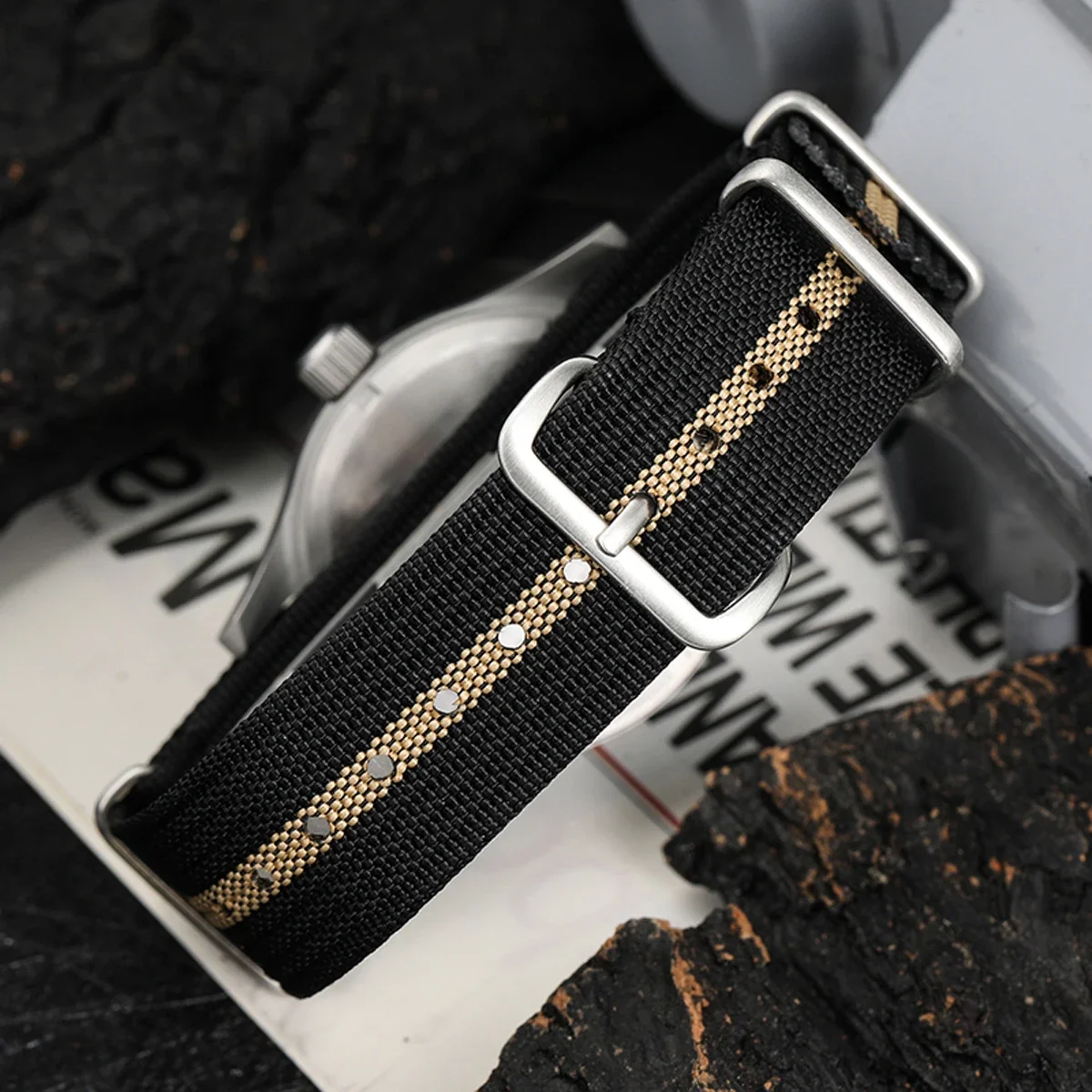 Militado ML05 38mm Men Watch VH31 Quartz Military Watches Domed