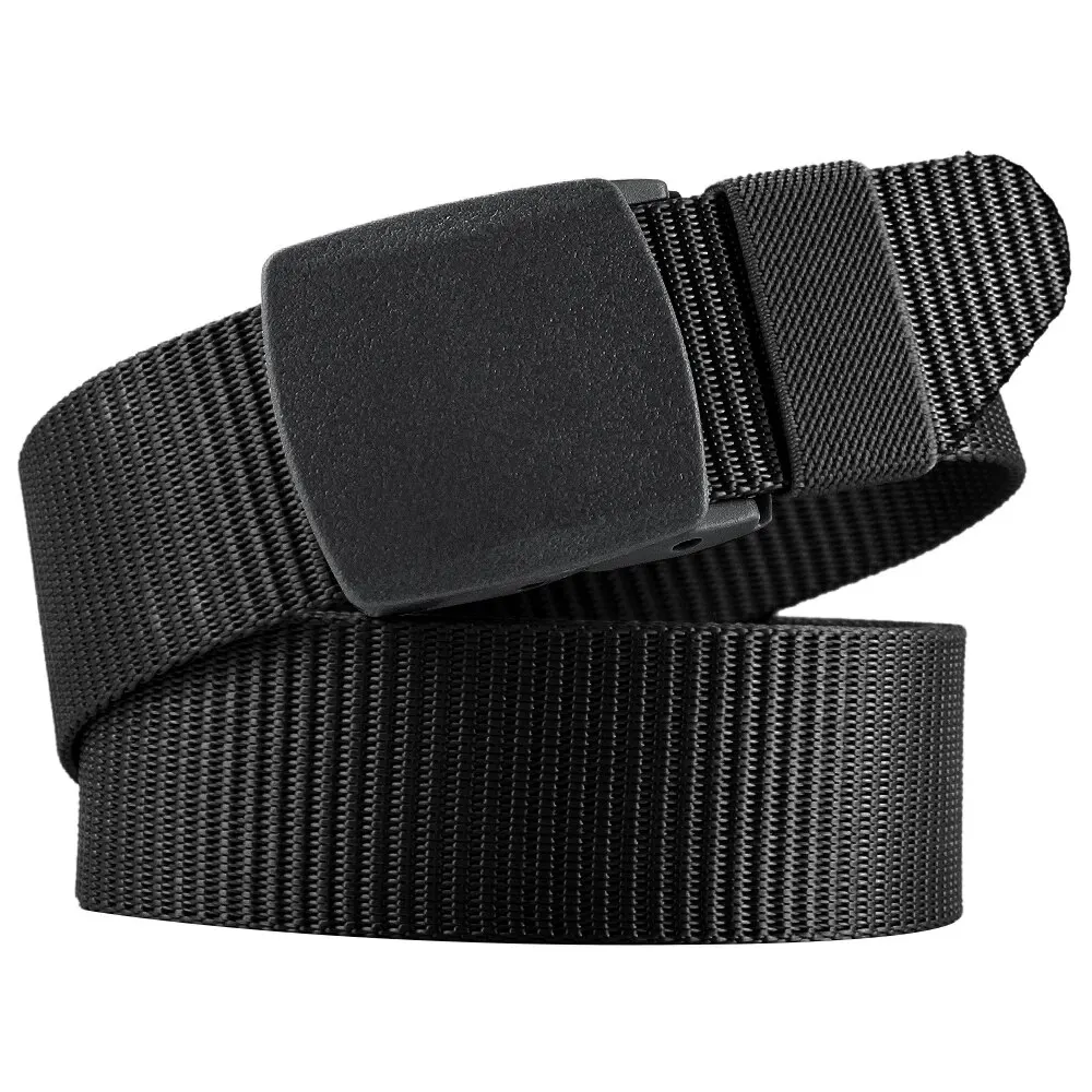 Men Belt Nylon Breathable Belts Metal Buckle for Men Cowboy Designer Belt Outdoor Tactical Belt Military Gifts Belt Airport Frie