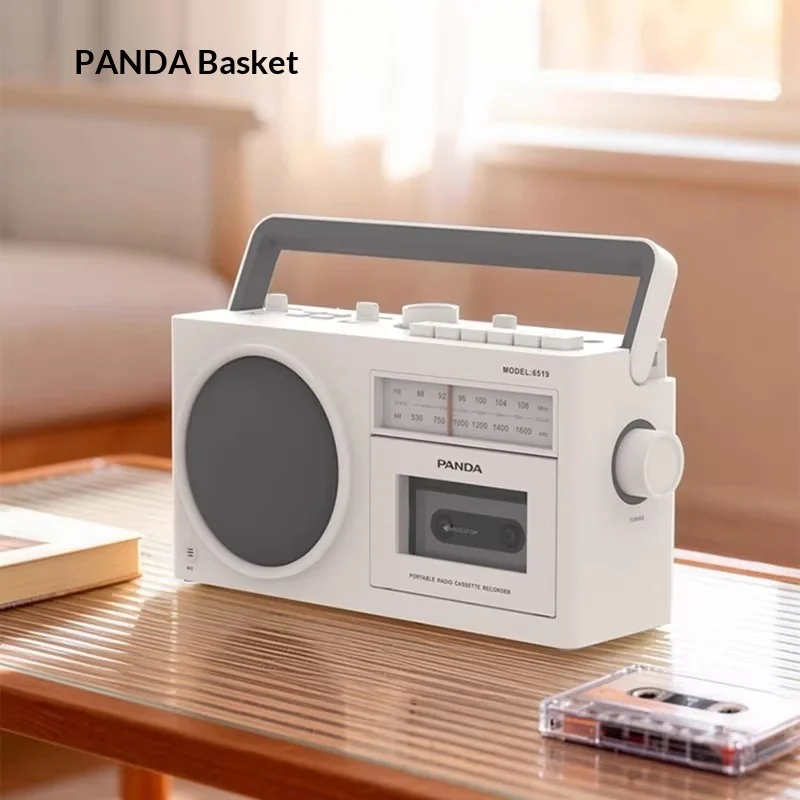 New Panda 6519 Retro Bluetooth Audio Bluetooth 5.1 Cassette