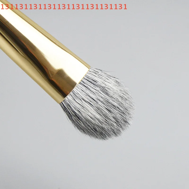 Pędzel do różu i bronzeru z naturalnego włosia koziego, profesjonalne narzędzie kosmetyczne, pędzel do makijażu twarzy, pędzel do konturowania i cieniowania.