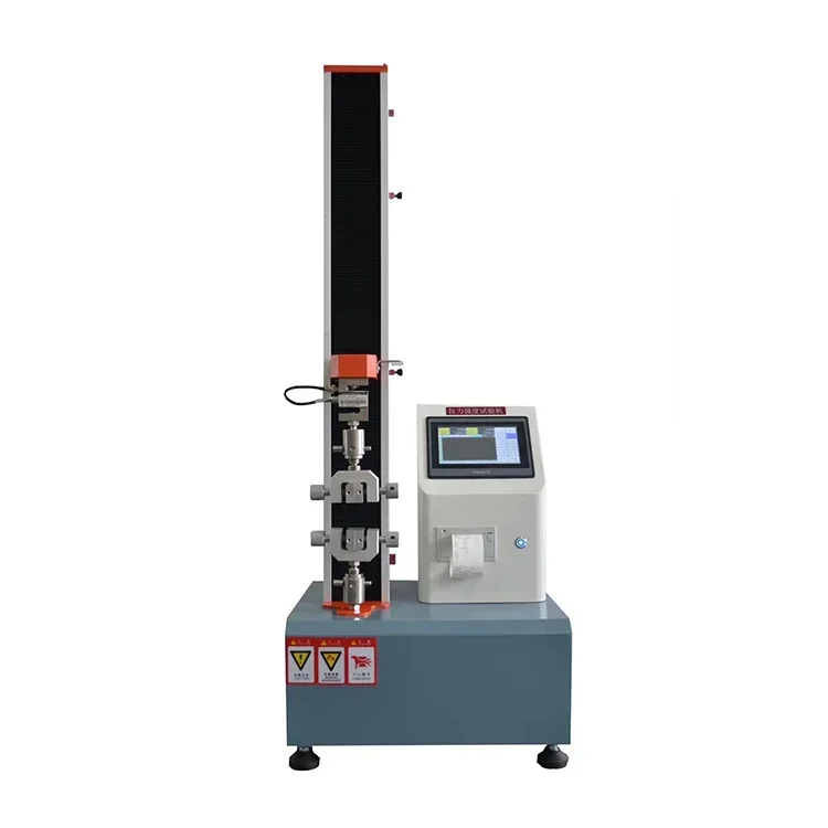 Fabric Tensile Strength Tester Microcomputer Single Column Electric Universal Testing Machine