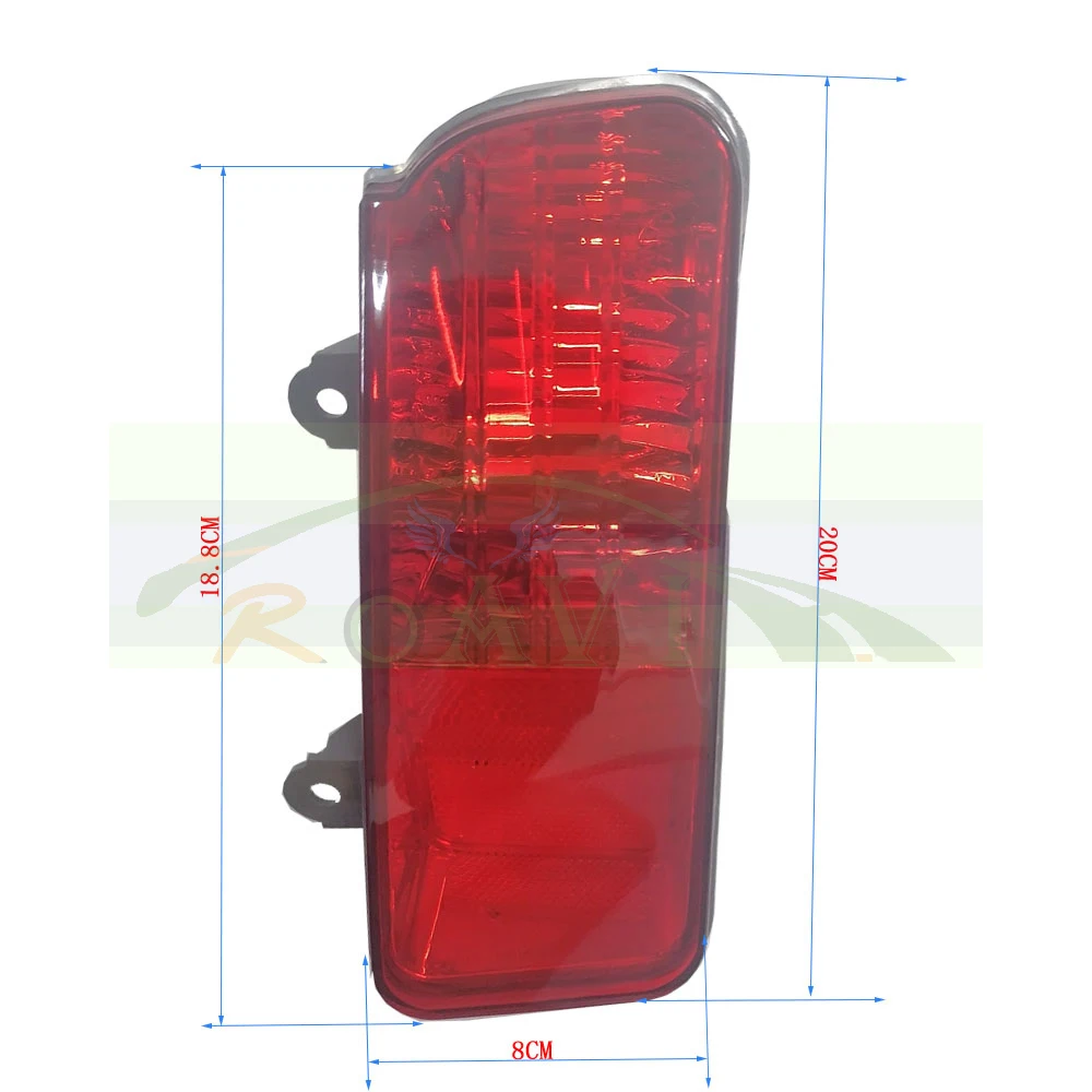 Roavia ​​For Honda CRV 2015 2016 RM1 RM2 RM3 RM4 Car Rear Tail Bumper Reflector Lights Rear Brake Light Fog Lamp Stop Light