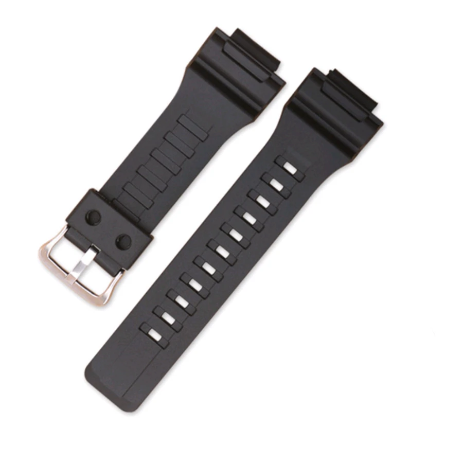 Soft Rubber Strap for Casio AQ-S810W SGW-300H SGW-400H AE-1200 Sport Watch Accessories Watchband Straps Bracelet Belt