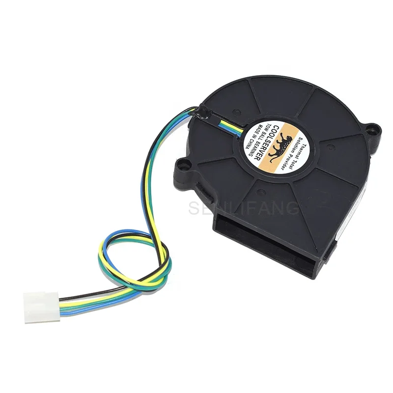 Para BB7515BU B127515BU para COOLSERVER DC 12V 0.80A ventilador de enfriamiento de servidor de 4 cables bien probado