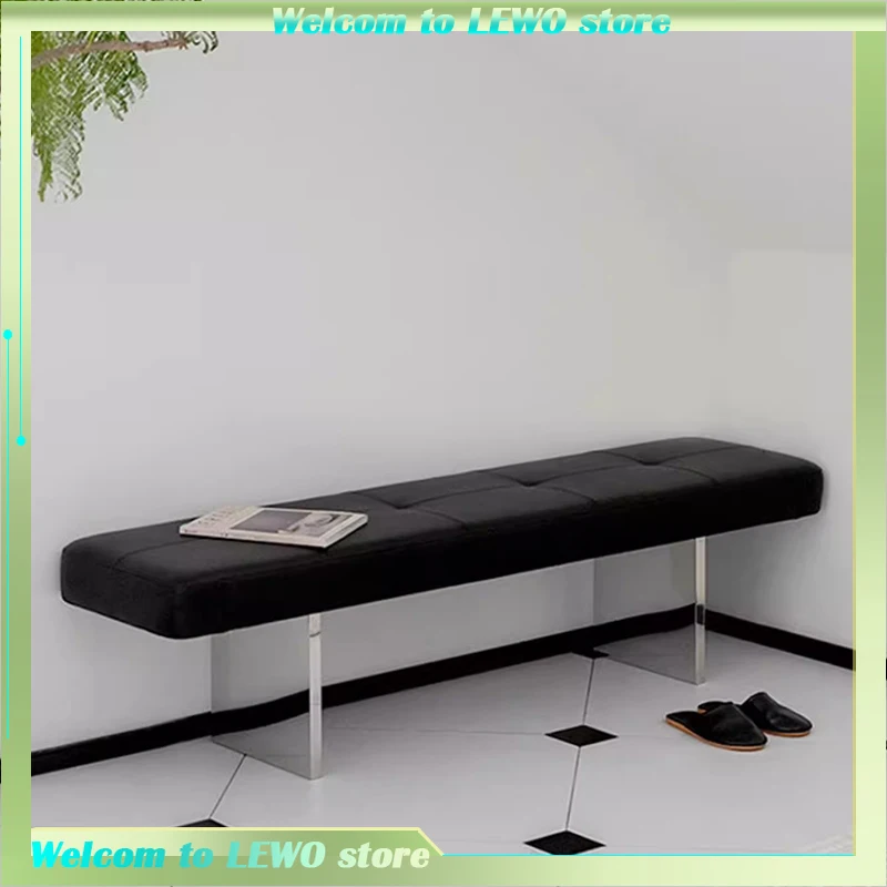 

Floor Room Step Stool Lounge Clear Waiting Modern Comfortable Foot Stool Minimalism Tabouret Mobili Per La Casa Home Furniture