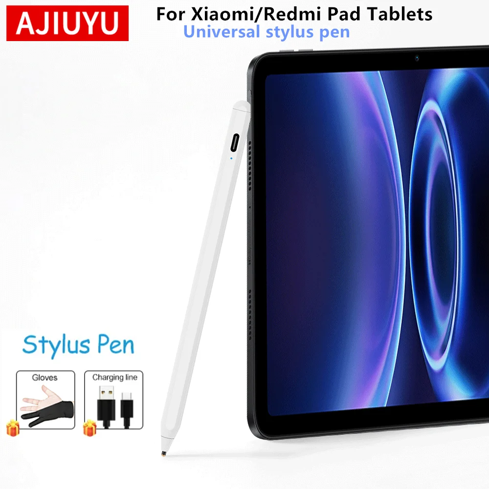 

Stylus Pen for Redmi Pad 2 9.7 Pro 12.1 SE 11 8.7 Xiaomi Pad 5 6 7 8 Pro 11 11.2 K Pad Mini 8.8 Tablet Drawing Stylus Touch Pen