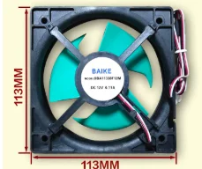 For Hisense Panasonic and other frost free refrigerator fans DBA11338F12M.DC12V fan motor