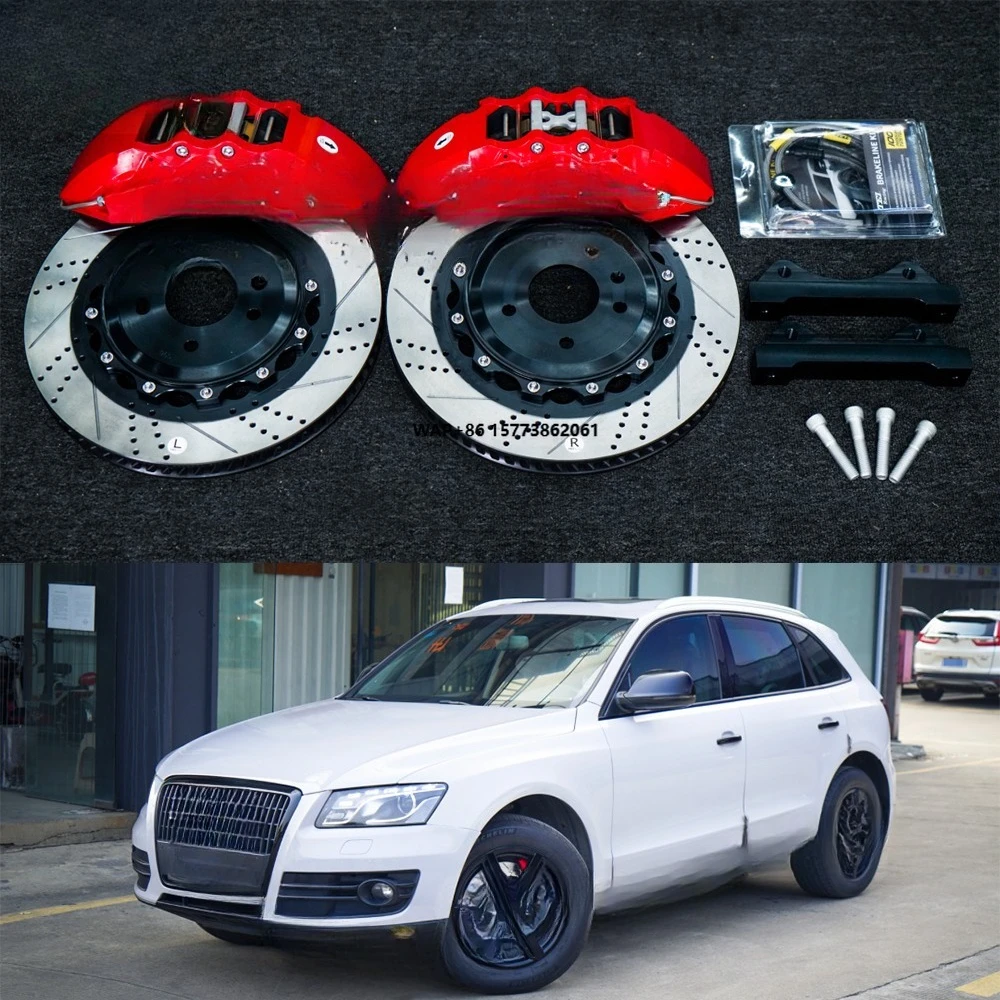 

Racing P60ES Front Big Brake Kit 6 Piston Caliper with 355*32mm Rotor Auto BBK Brake System for Q5 18 Inch Car Rim