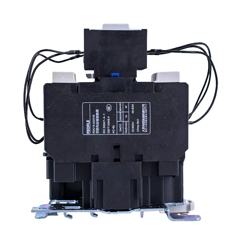 CJ19 Switching Capacitor Kontaktor Rakyat Listrik RDC19-32/11 43/11 63/21 95/21 Kapasitor