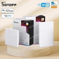 SONOFF T5 120 1C 2C 3C 4C Wifi Smart Wall Touch Switch TX Ultimate Full Touch Access Smart LED Light Switch Voice Control Alexa