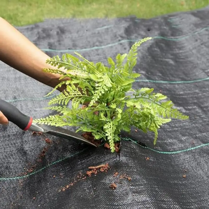 

Утолщенный ландшафтный тканевый коврик на 3,2 унции, антивозрастной коврик для управления травой, для уличного овощеводства,