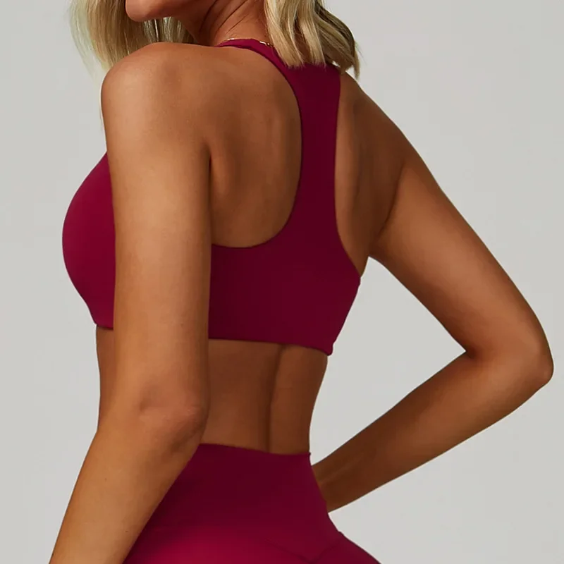 

Sports Bra Women High Strength Push Up Fitness Yoga Bras Workout Underwear Pilates Sports Tops Women Gym Running Vest Gym Wear