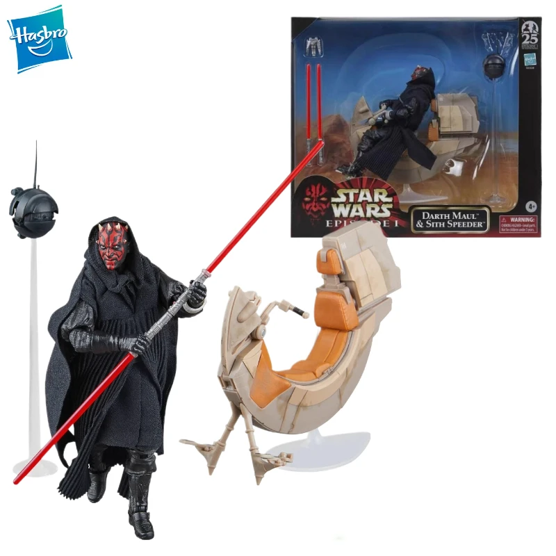 

New Original Hasbro STAR WARS EPISODE I DARTH MAUL SITH SPEEDER Action Figure Model Collectibles
