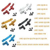 Metal Steering Assembly for SCY 16101 16102 16103 16106 16201 JJRC Q130A Q130B Q141 Q117 1/16 RC Car Upgrade Parts Accessories