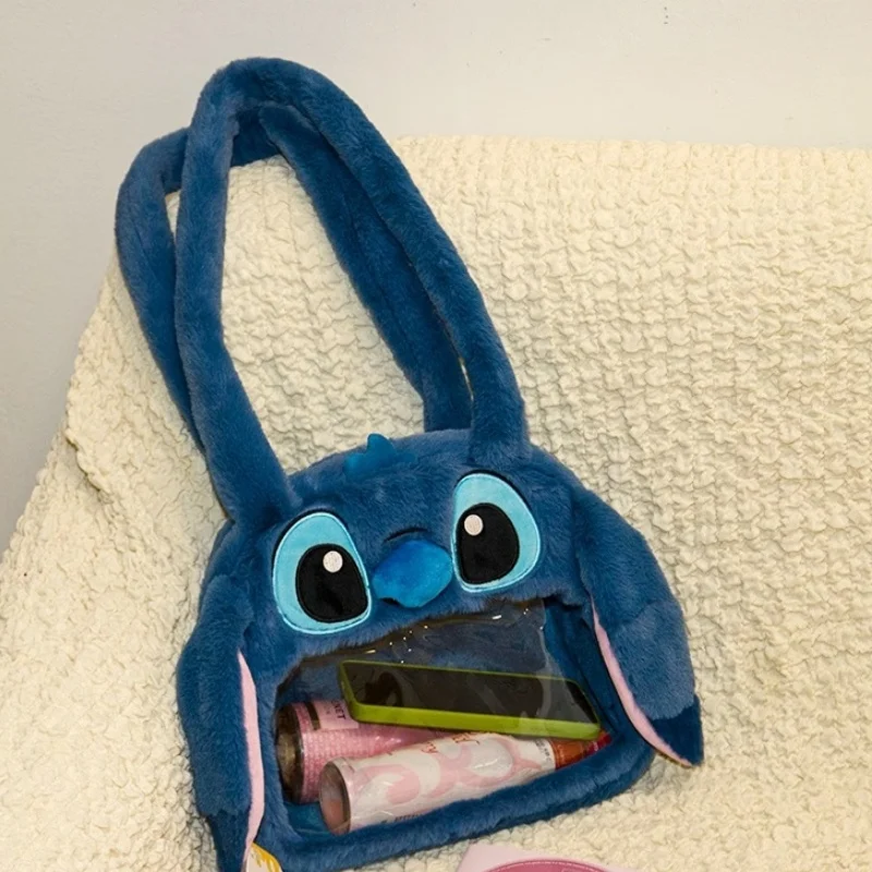 

52 игрушки Stitch Happy Sharing сумка для загара плюшевый рюкзак на плечо милые аксессуары игрушки для девочек сумка украшения коллекция подарки