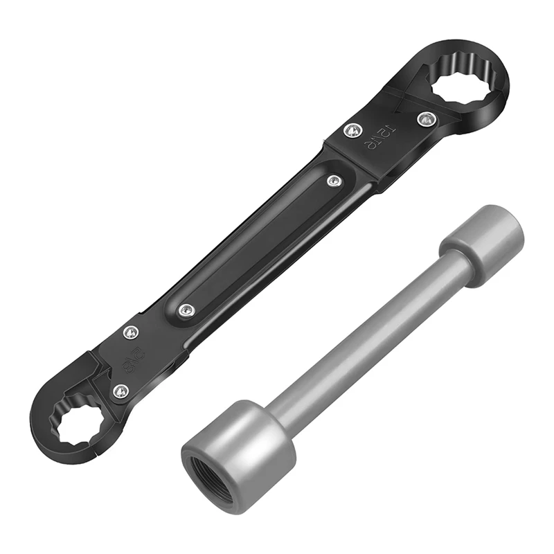 Plumbing Tools Angle Stop Wrench Kit For Installing New Compression Angle Stop 2Piece