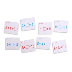 Kids Learning Cards Mathematics Flash Card Addition Subtraction Multiplication Division Math Educational Toys for Children Gifts