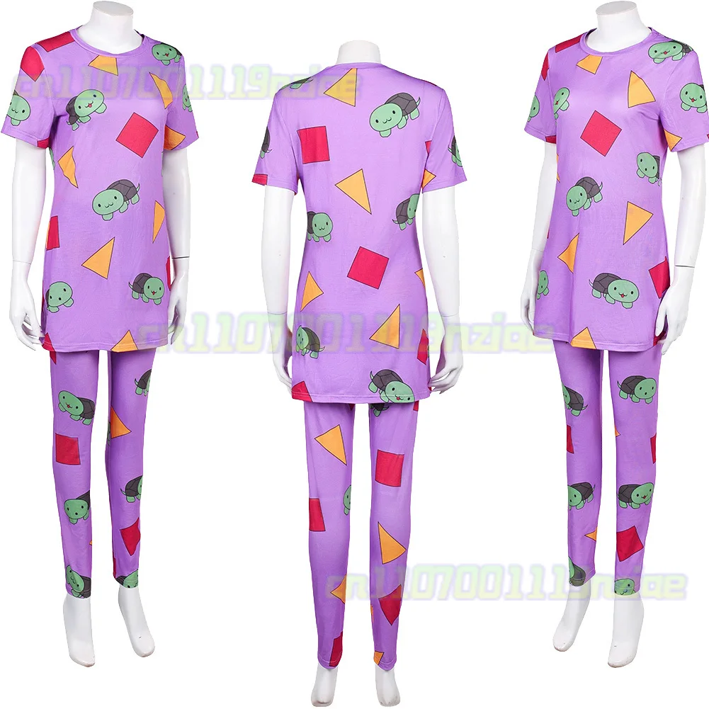 Demon Hunter of KPop Cosplay Zoey Women Kids Sleepwear Sleepwear Clothes Party Disguise Outfits Suit Roleplay Halloween Carnival