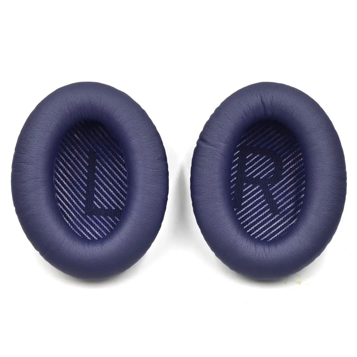 Replacement Ear Cushions Soft Protein Leather and Memory Foam Blue Ear Pads for Bose Quiet Comfort 35 QC35 II Headphones