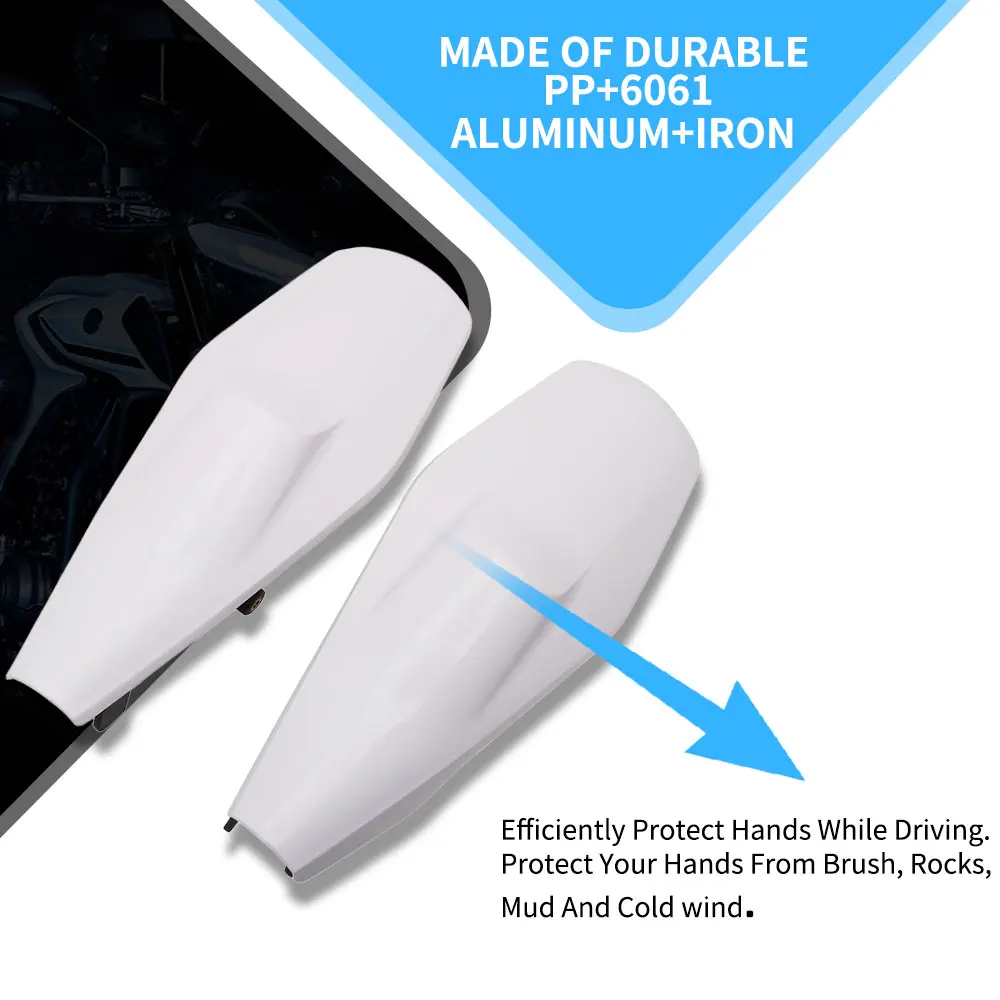 อุปกรณ์เสริมรถจักรยานยนต์ Hand Guards Handguard Protector ไฟหน้าสําหรับ HUSQVARNA FE250 FE300 FE450 TE250 TE 350 TX501