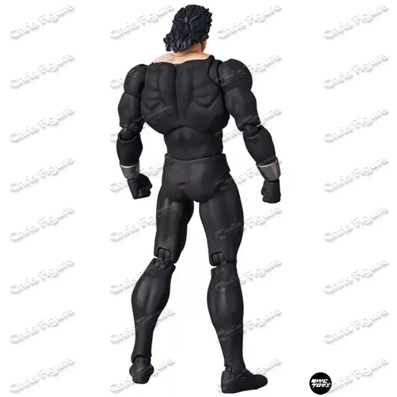 [Envío Rápido] Figura de Acción Medicom Toy Mafex 150 Superman Negro Edición Cabello Largo, Superman Regresa, Superman Muerto, Modelo de Juguete