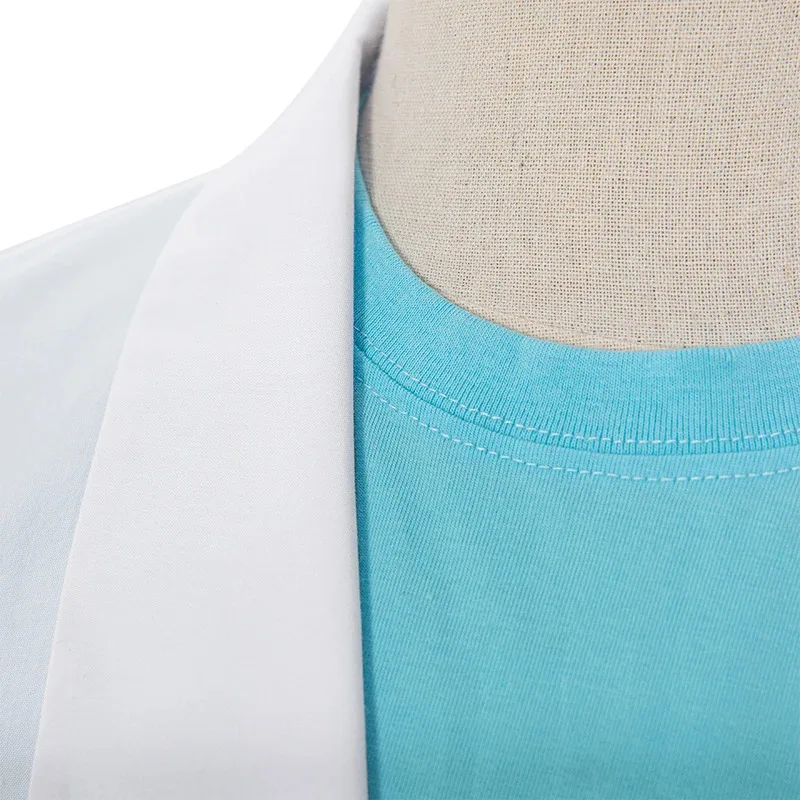 الأبيض الرجال ريك تأثيري حلي الزي هالوين كرنفال كوميك كون البدلة للرجل sk;m1