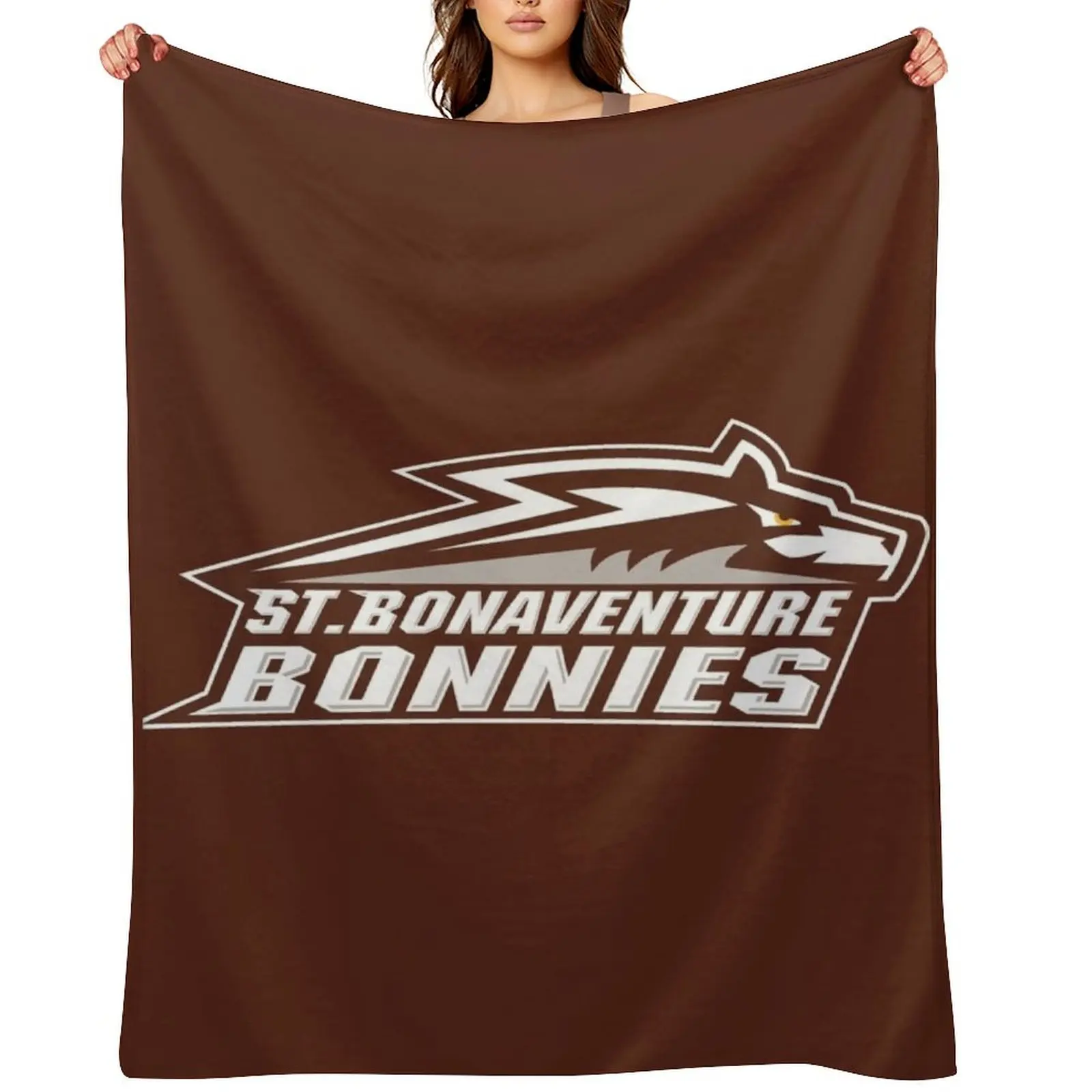 

the Bonnies-St. Bonaventure-icon Throw Blanket Camping Thermals For Travel Soft Warm Blankets