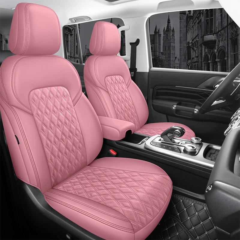 custom middle Alcantara Leather Mixed Car Seat Cover For Mercedes BENZ G class G350 G55 G500 G63 amg W463 car accessories