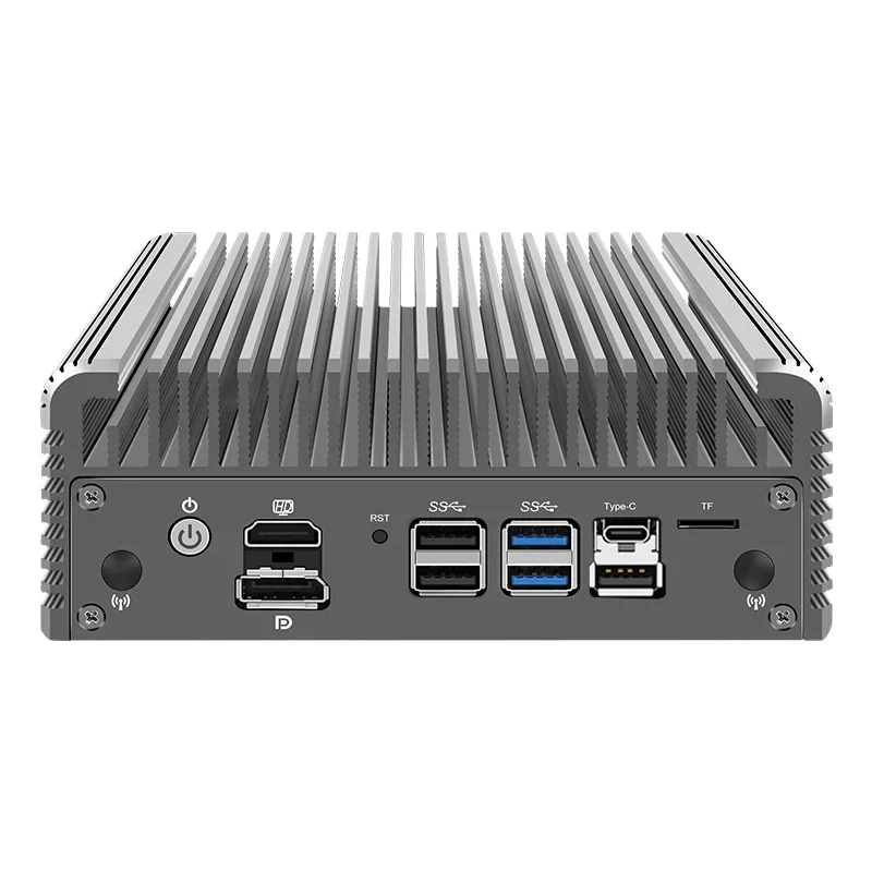 Novo 6xi226-V 2.5g 13th gen pc macio intel i7 1355u i5 1335u i3 1315u usb4.0 2xddr5 fanless mini pc nas firewall aparelho proxmox
