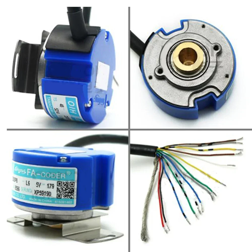 TAMAGAWA OIH48-2500P4-L6-5V Servo Motor Encoder 2500 Pulse TS5214N500 TS5214N8566 N8599 UVW Encoder