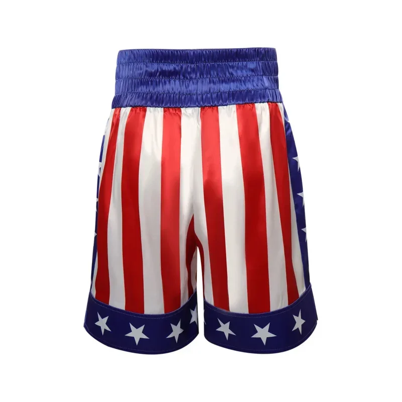 Short de boxe Adonis Creed pour homme, costume de cosplay, film Creed III, jeu de rôle fantaisie, troncs de gastronomie, pantalon court de sport, salle d'homme, SN88