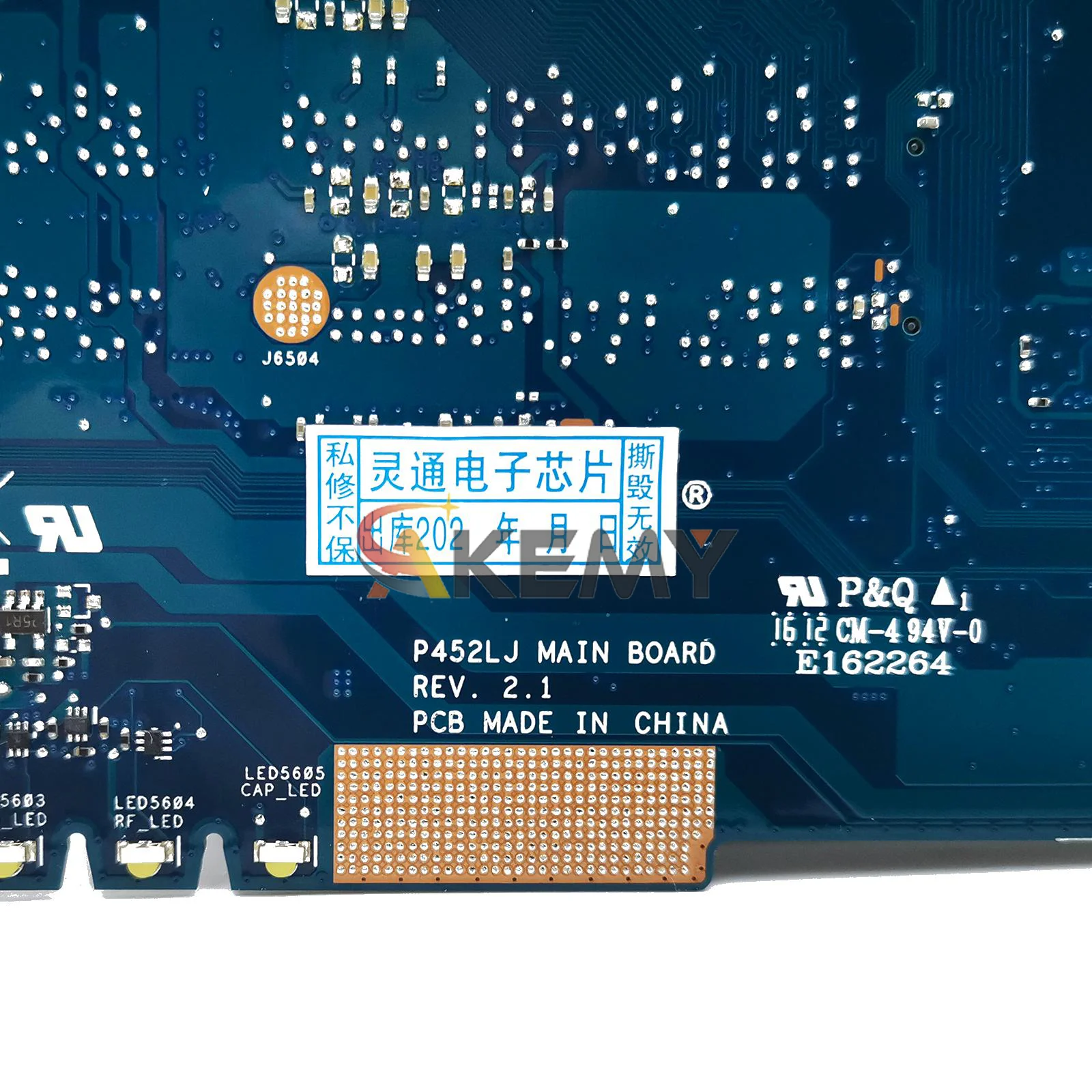 P452LJ اللوحة الأم للكمبيوتر المحمول ASUS PRO452L P452LJ PX452L P452L PE453L اللوحة الرئيسية للكمبيوتر المحمول ث/I3 I5 I7 CPU 100% اختبارات موافق شحن سريع