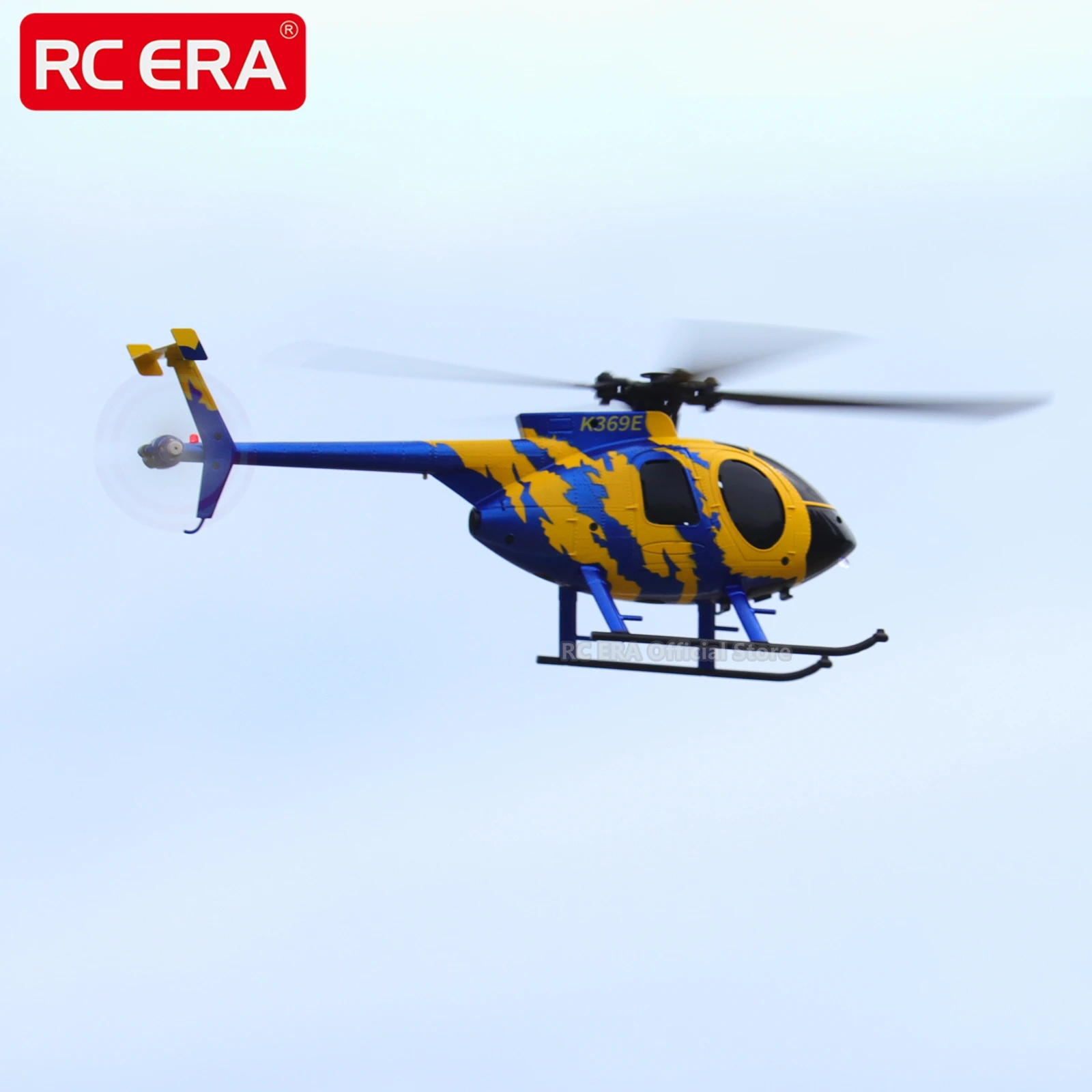 RC ERA C184 Mini MD500 Helicóptero estabilizado giroscópico de tamaño 100 con sensor de flujo óptico 4CH RC Avión para adultos