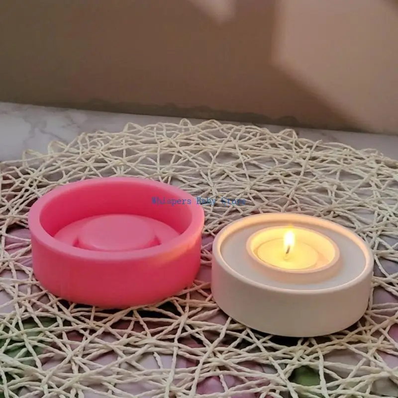 U90E Flexible Sturdy Silicone Mould Fashion Accessory for Making Unique Double Rings Shaped and Home Decorations