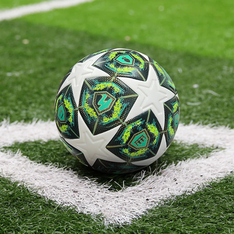 

Футбольные мячи 2025 года, стандартный размер 5, размер 4, высококачественные бесшовные мячи из искусственного материала, футбольные тренировочные матчи на открытом воздухе, игры futbol