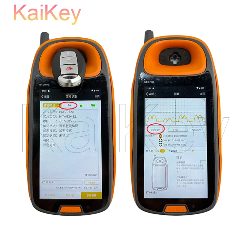 Kaikey CWTWB1U825 CWTWB1U773 Smart Remote Car Key 433MHz PCF7952A ID46 Chip For Nissan Juke Patrol Micra Cube Armada 2010-2018