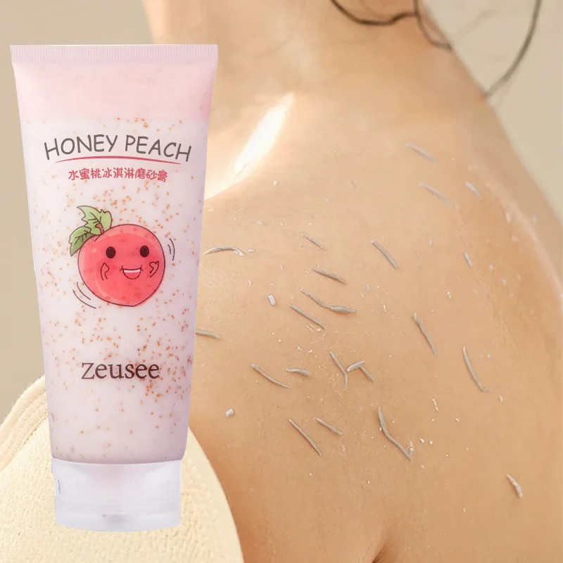 

200 г персикового глубокоочищающего скраба - нежный и не раздражающий, длительно освежающий и увлажняющий, контролирующий жирность кожи.