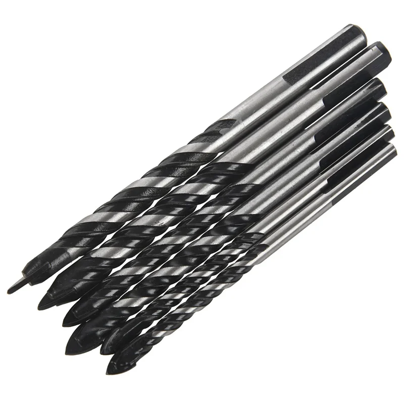 AC88-60PCS  Tile Drill Bits,Masonry Drill Bits Set For Glass, Brick, Concrete, Wood Tungsten Carbide Tip