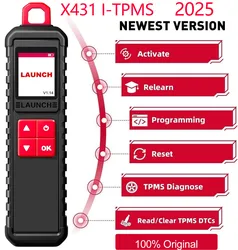 LAUNCH X431 I-TPMS TSGUN Car Tire Pressure Detector Diagnostic Tool Upgrad of TSGUN 315/433Mhz RF Sensor Work with by i-TPMS APP